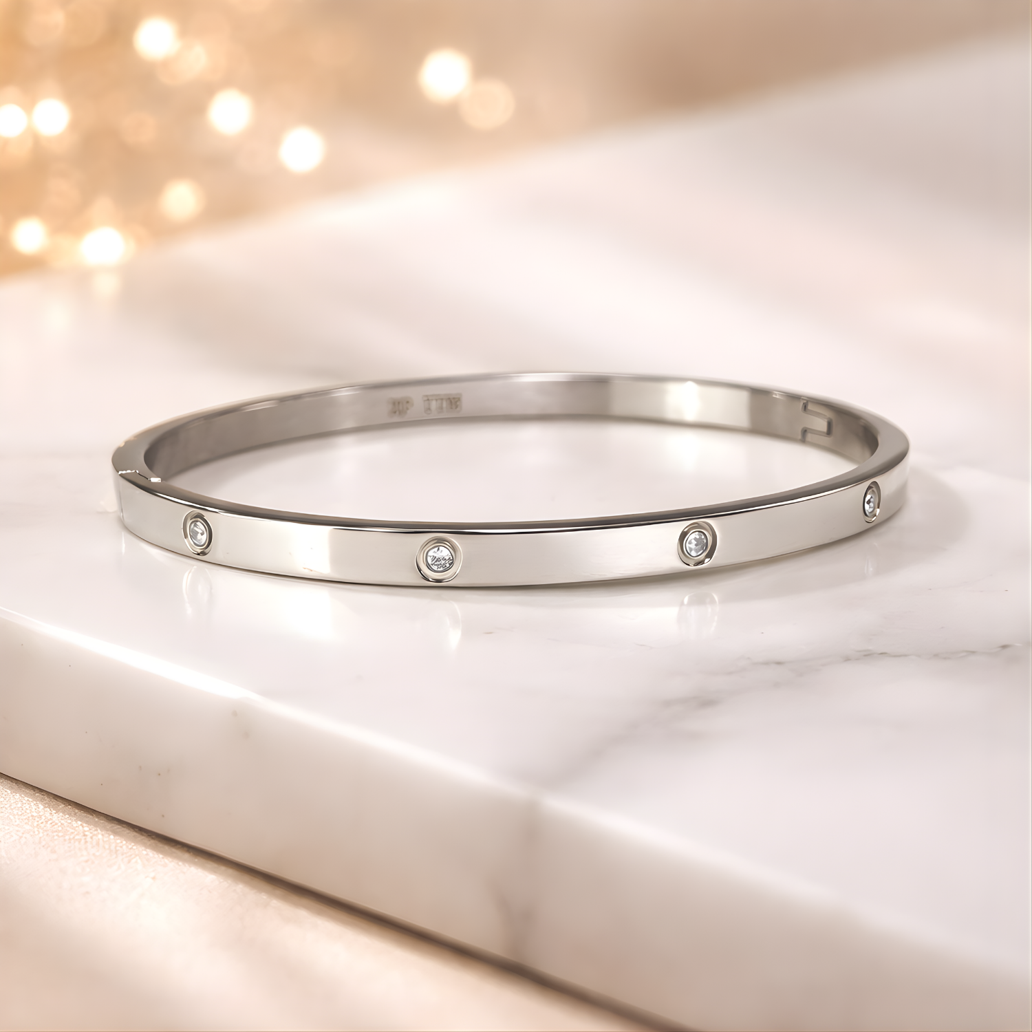 Noir Stud Bangle - Image 2
