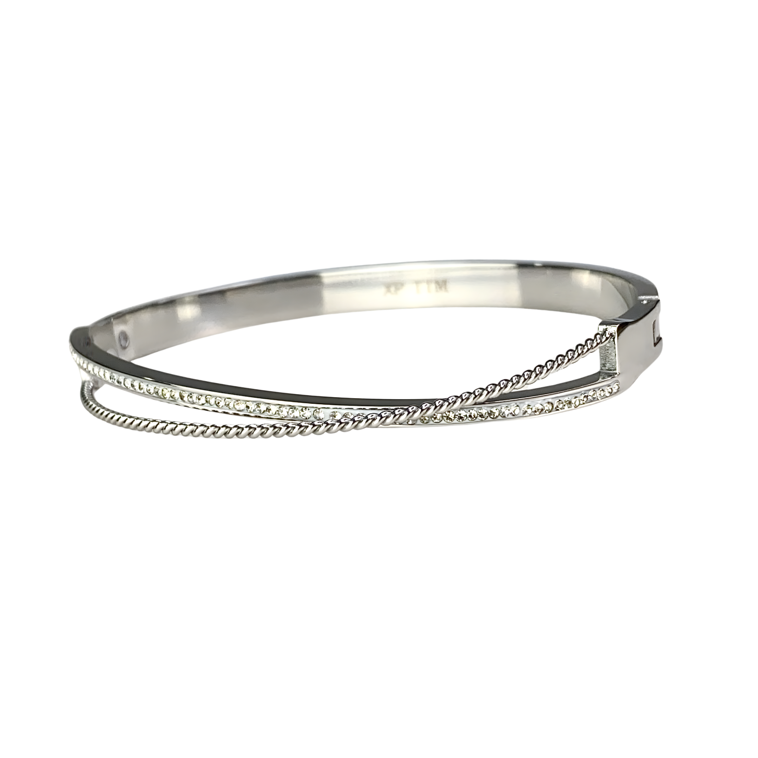Silver Layer Bangle